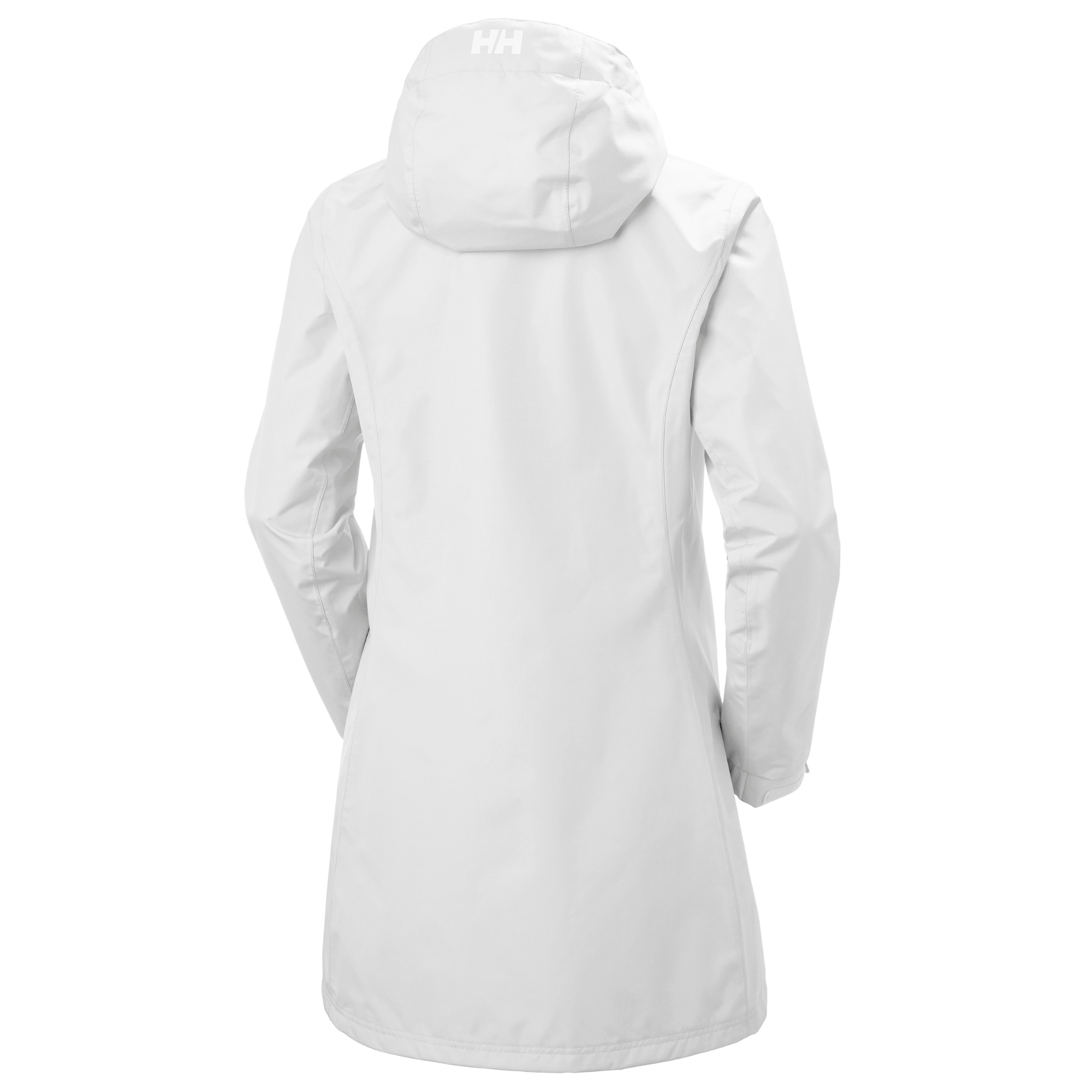Helly Hansen Women's Long Belfast HT Waterproof Coat (White)