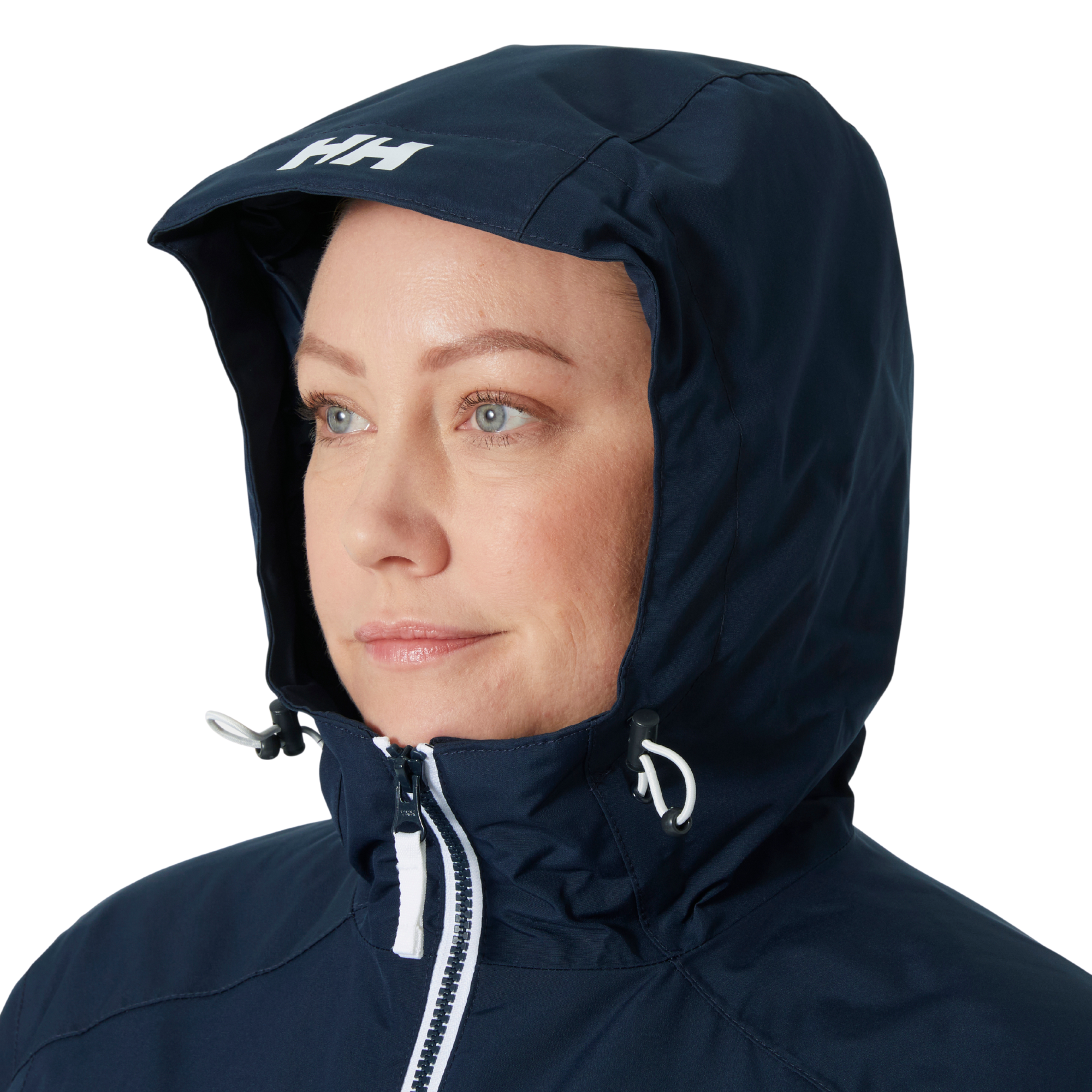 Helly Hansen Women's Long Belfast Winter Insulated Waterproof Coat Navy 597 62395