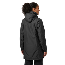 Load image into Gallery viewer, Helly Hansen Women's Aden Long HT Waterproof Insulated Coat (Black)

