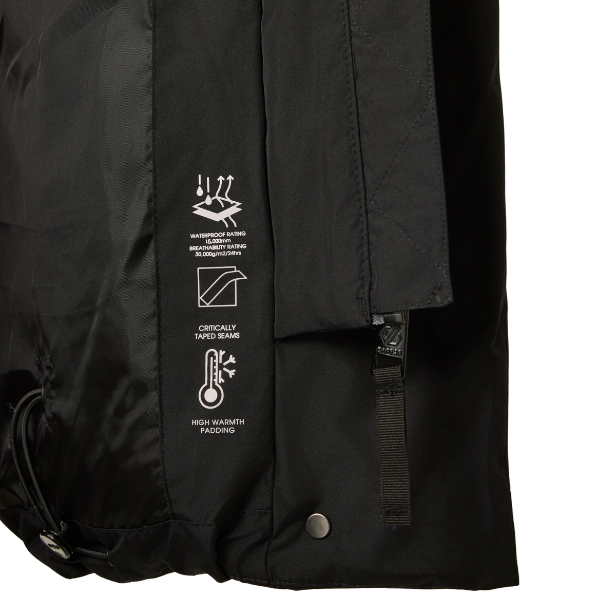 Dare 2B Women's Lustre Waterproof Insulated Jacket (Black)