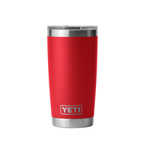 Load image into Gallery viewer, Yeti Rambler Tumbler with MagSlider Lid (20oz/591ml)(Rescue Red)
