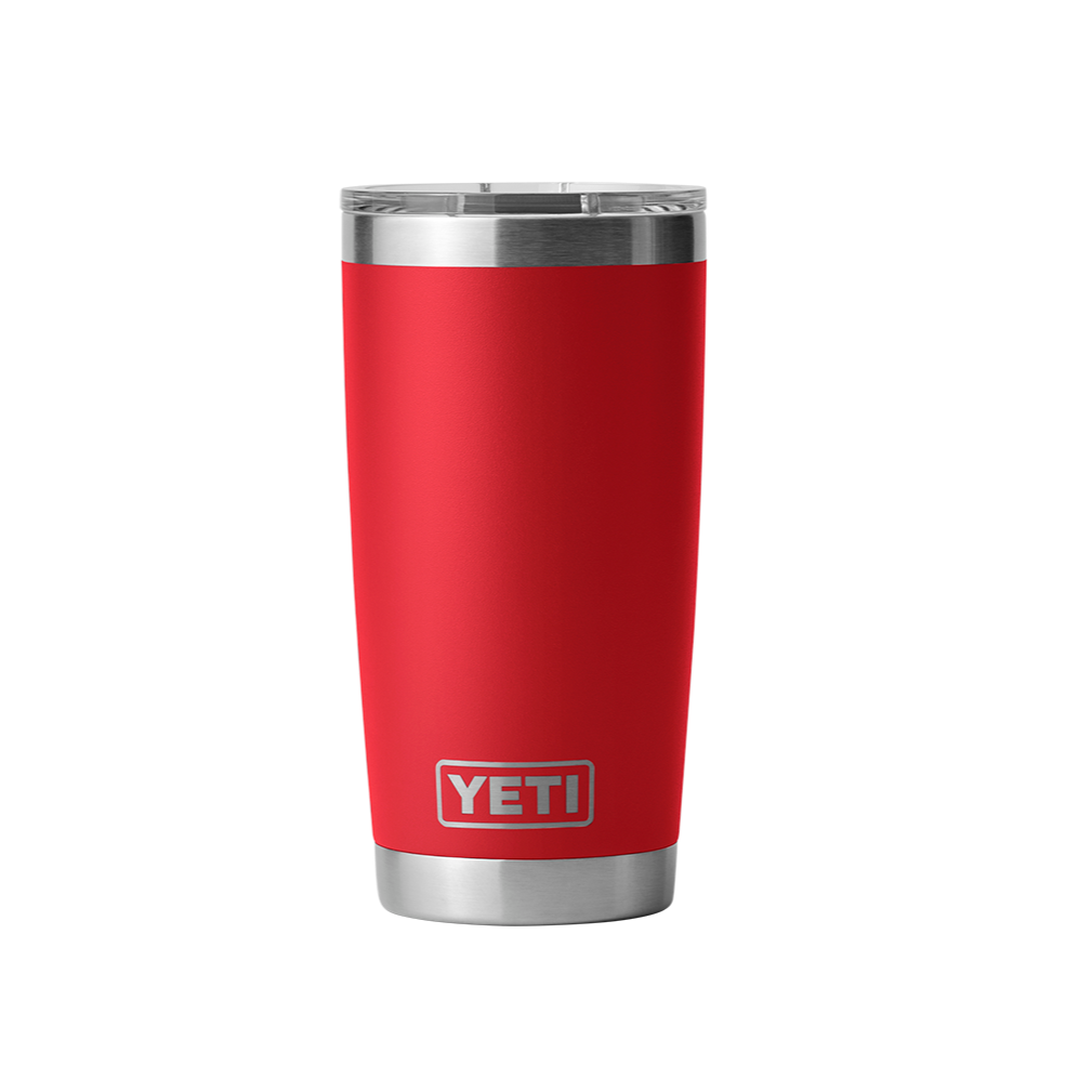 Yeti Rambler Tumbler with MagSlider Lid (20oz/591ml)(Rescue Red)