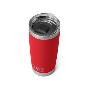 Yeti Rambler Tumbler with MagSlider Lid (20oz/591ml)(Rescue Red)
