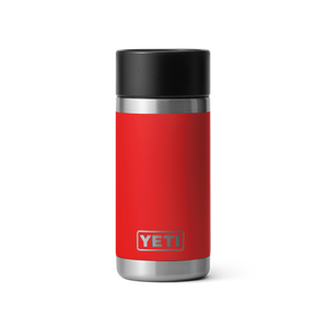 Yeti Rambler Bottle with Hotshot Cap (12oz/354ml)(Rescue Red)