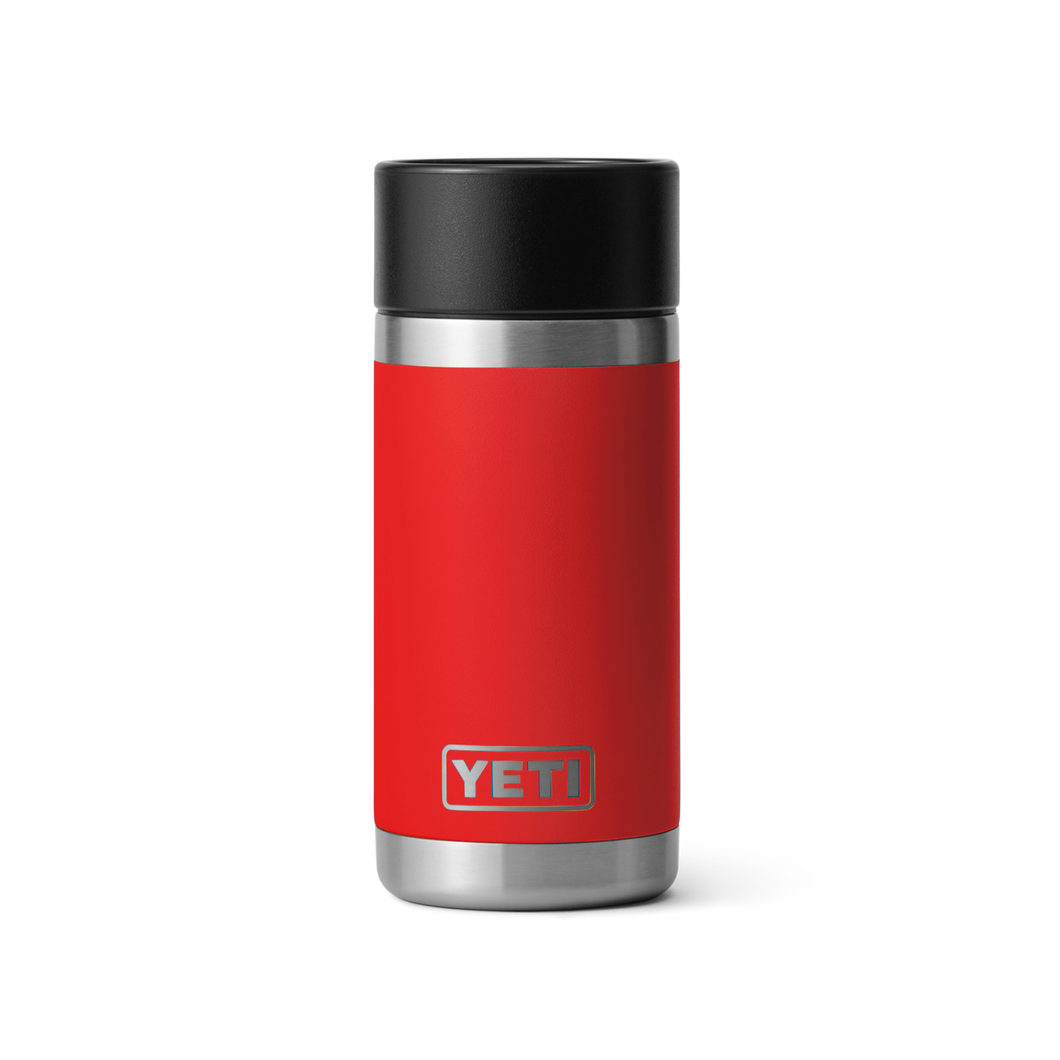 Yeti Rambler Bottle with Hotshot Cap (12oz/354ml)(Rescue Red)