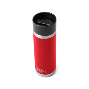Yeti Rambler Bottle with HotShot Cap (18oz/532ml) (Rescue Red)