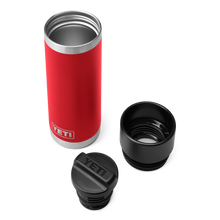 Load image into Gallery viewer, Yeti Rambler Bottle with HotShot Cap (18oz/532ml) (Rescue Red)
