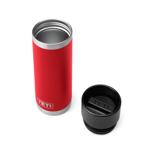 Yeti Rambler Bottle with HotShot Cap (18oz/532ml) (Rescue Red)
