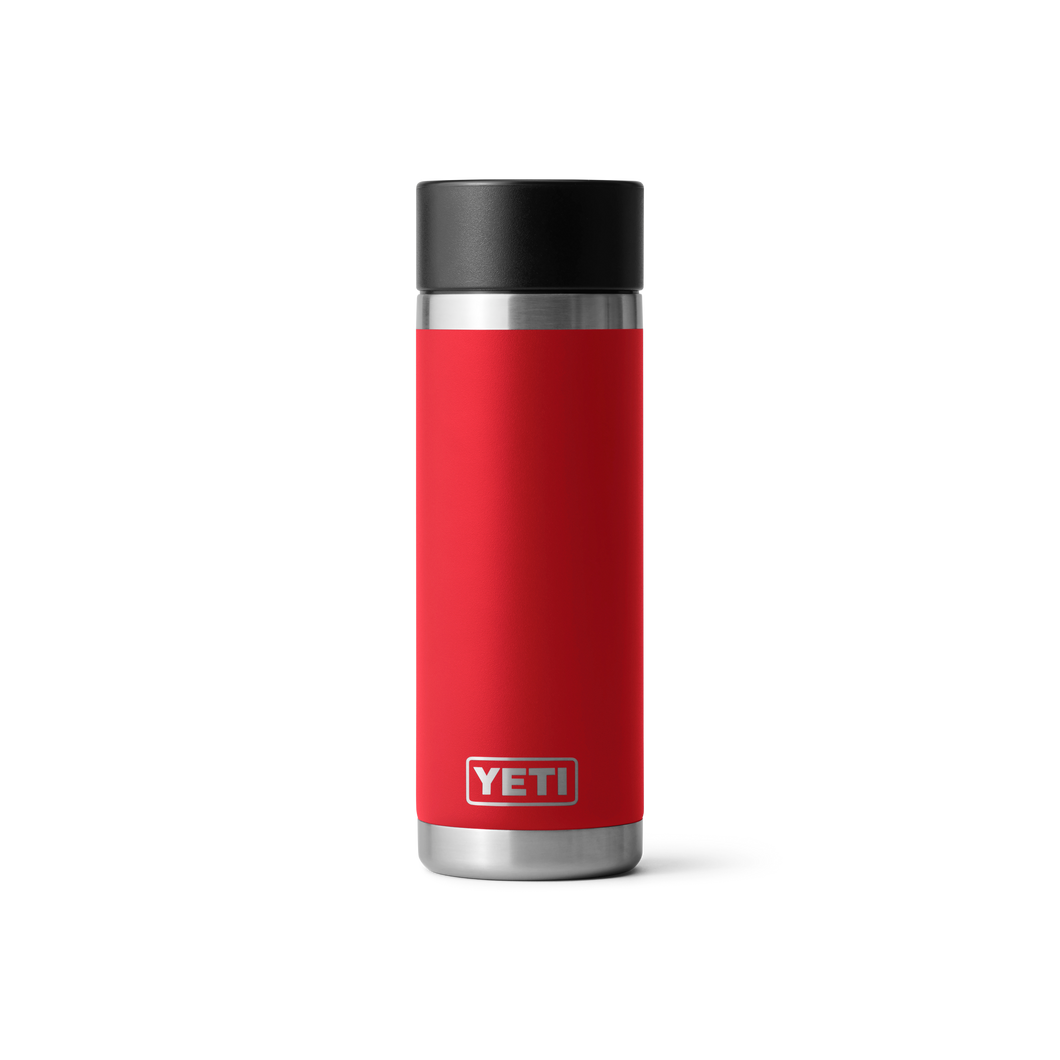 Yeti Rambler Bottle with HotShot Cap (18oz/532ml) (Rescue Red)