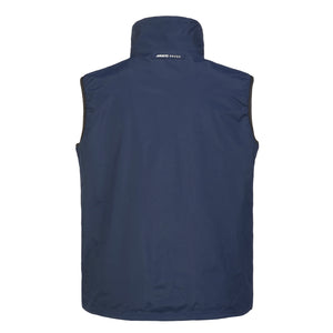 Musto Men's Snug 2.0 Waterproof Fleece Lined Vest (Navy/Cinder)
