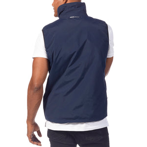 Musto Men's Snug 2.0 Waterproof Fleece Lined Vest (Navy/Cinder)