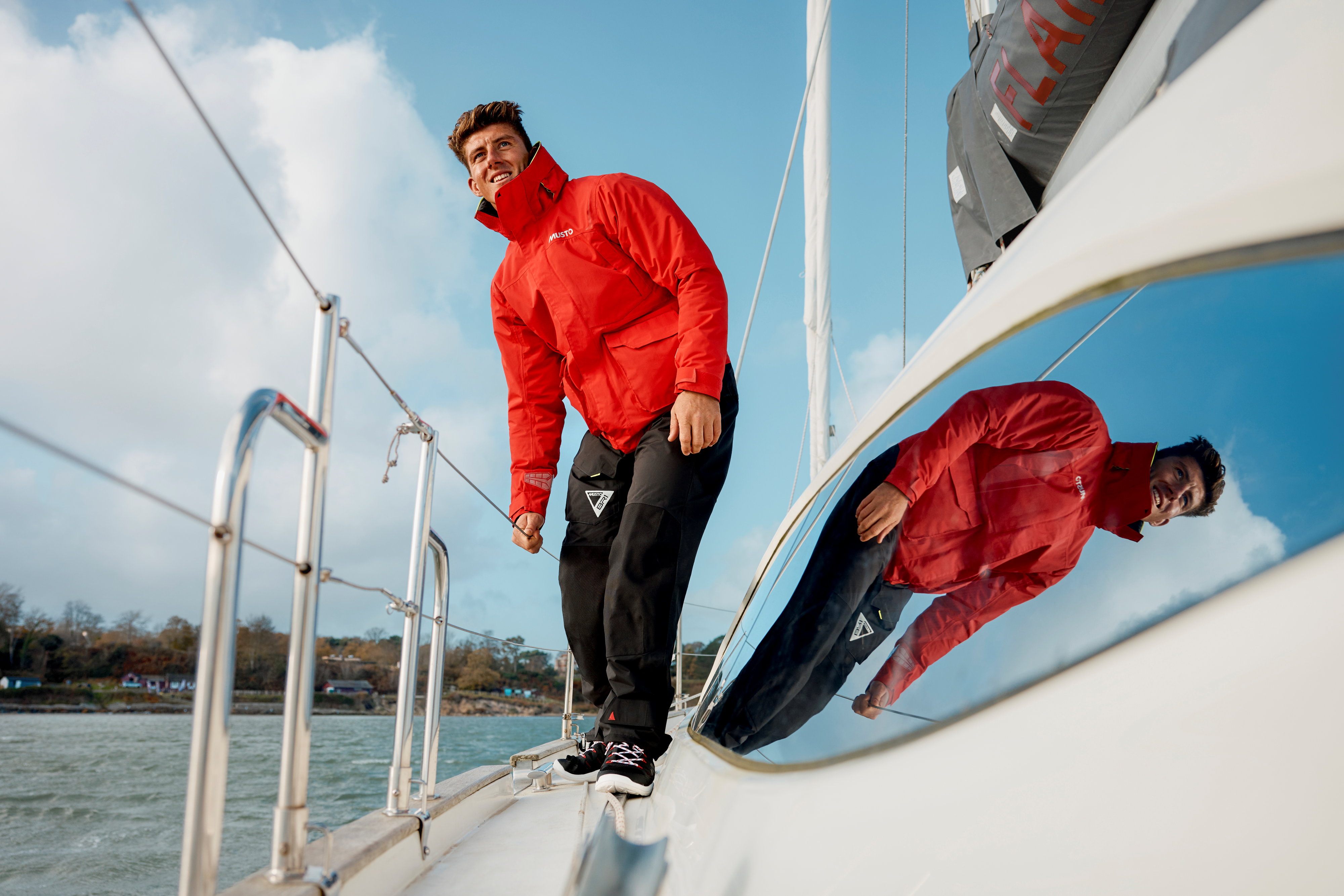 Musto Men's BR1 Channel 2L Sailing Jacket (True Red)