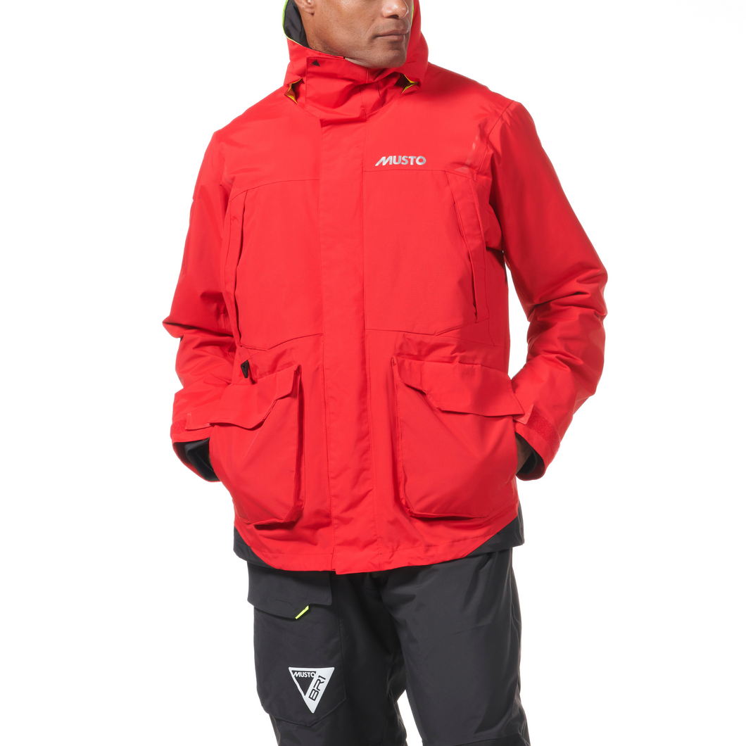 Musto Men's BR1 Channel 2L Sailing Jacket (True Red)