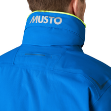 Load image into Gallery viewer, Musto Men&#39;s BR1 Solent Waterproof Sailing Jacket (Aruba Blue)
