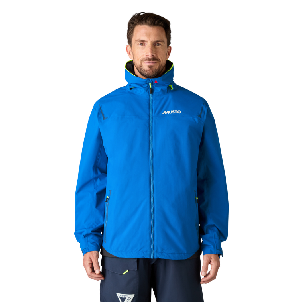 Musto Men's BR1 Solent Waterproof Sailing Jacket (Aruba Blue)