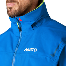 Load image into Gallery viewer, Musto Men&#39;s BR1 Solent Waterproof Sailing Jacket (Aruba Blue)
