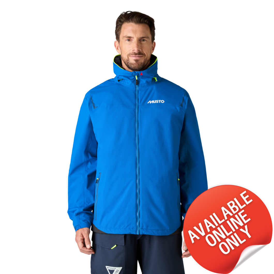 Musto Men's BR1 Solent Waterproof Sailing Jacket (Aruba Blue)