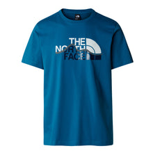 Load image into Gallery viewer, The North Face Men’s S/S Mountain Line Short Sleeve Tee (Adriatic Blue)

