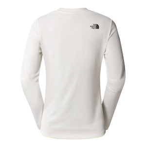The North Face Women's Shadow Long Sleeve Tech Tee (White Dune)