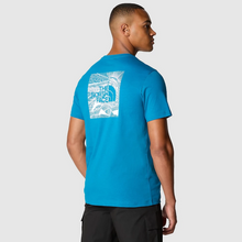 Load image into Gallery viewer, The North Face Men&#39;s Short Sleeve Redbox Celebration Tee (Adriatic Blue)
