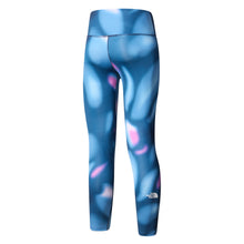 Load image into Gallery viewer, The North Face Women&#39;s Flex High Rise 7/8 Printed Tights (Summit Navy Print)
