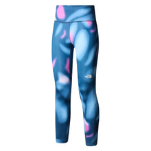 Load image into Gallery viewer, The North Face Women&#39;s Flex High Rise 7/8 Printed Tights (Summit Navy Print)
