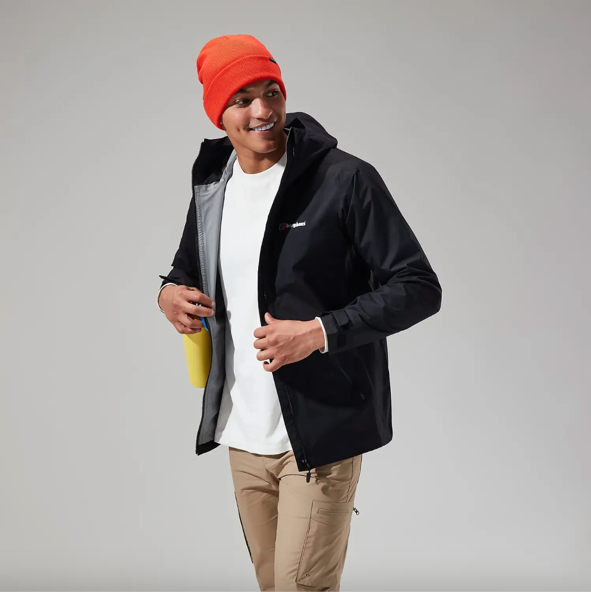 Berghaus Men s Deluge Pro 2.0 Waterproof Rain Jacket Black