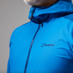 Berghaus Men's Deluge Pro 2.0 Waterproof Rain Jacket (Blue)