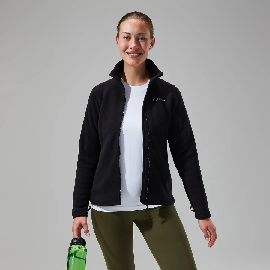 Berghaus Women s Prism 2.0 Micro Interactive Full Zip Fleece Black
