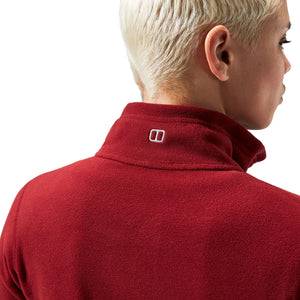 Berghaus Women's Prism 2.0 Micro Interactive Full Zip Fleece (Dark Red)