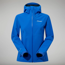 Load image into Gallery viewer, Berghaus Women&#39;s Mehan Vented Waterproof Jacket (Blue)
