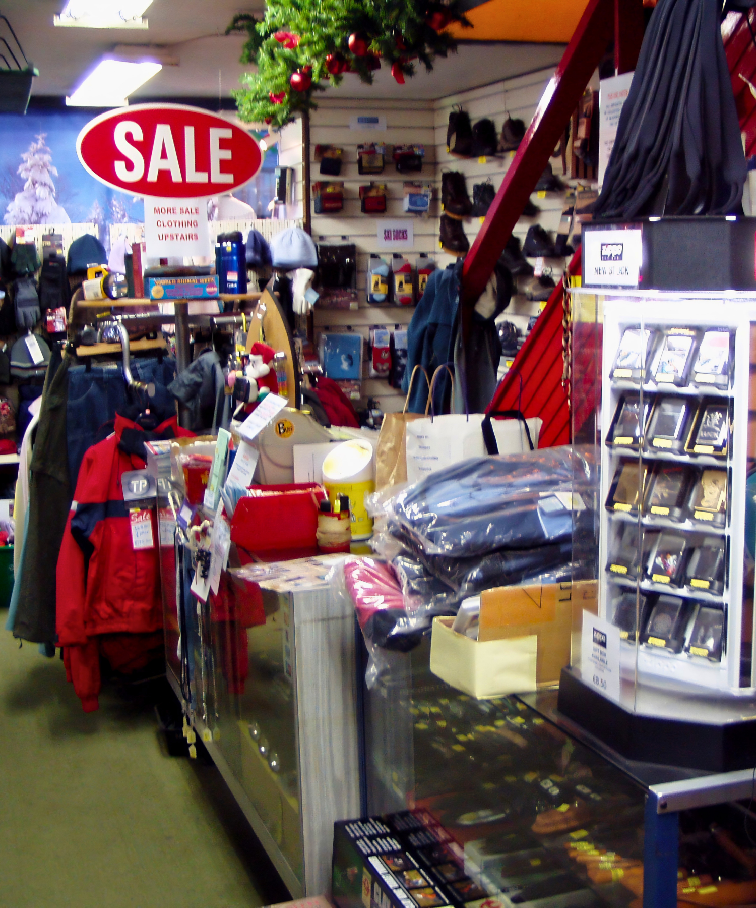 Landers Tralee original store counter