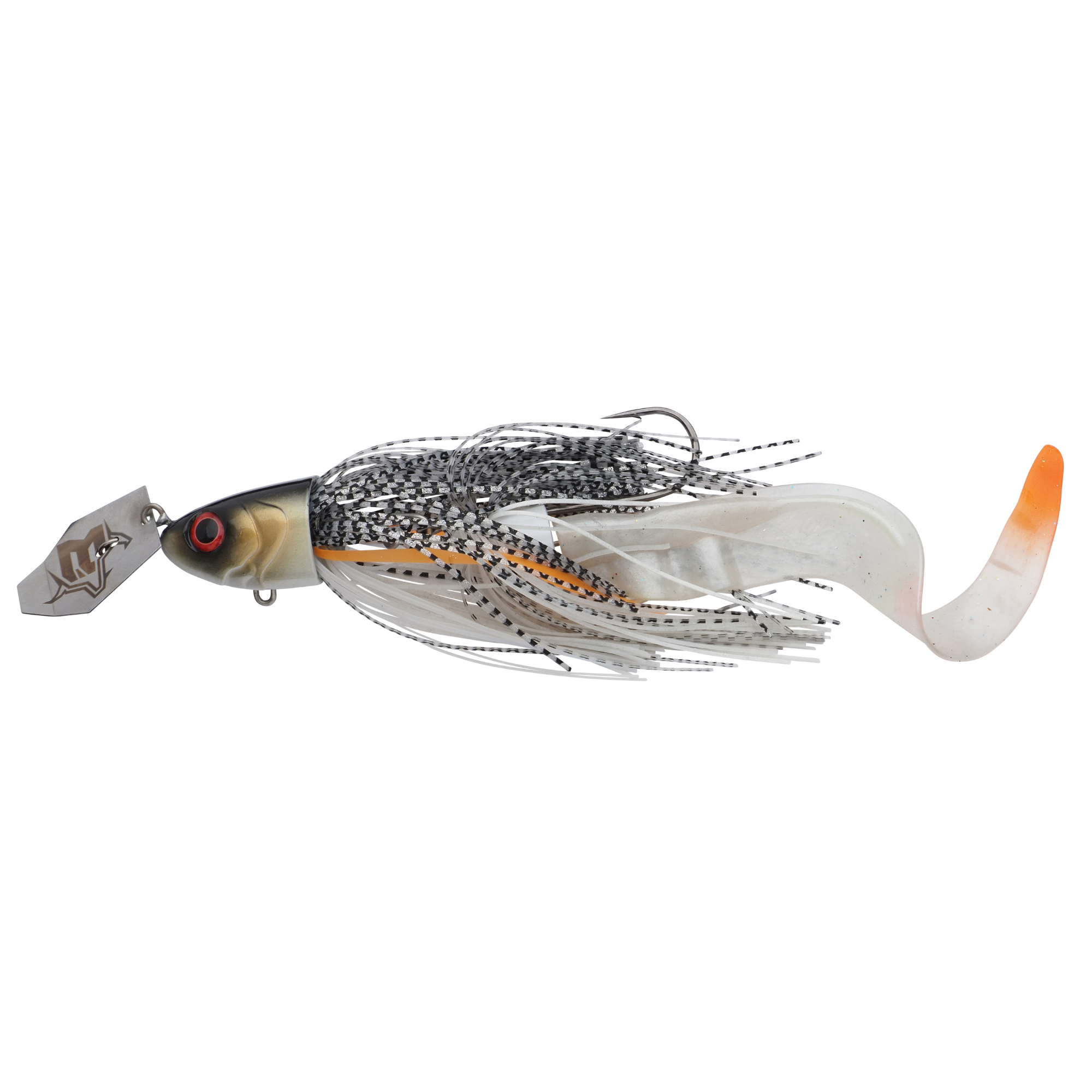 Abu Garcia Beast Bladed Jig 25cm 50g Soft Lure Roach 4 Pack 162119
