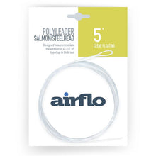 Load image into Gallery viewer, Airflo Salmon/Steelhead Polyleader (Clear)(5ft/Floating/24lbs)
