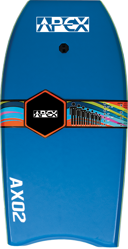Alder 45in Apex AX02 Bodyboard (Blue)