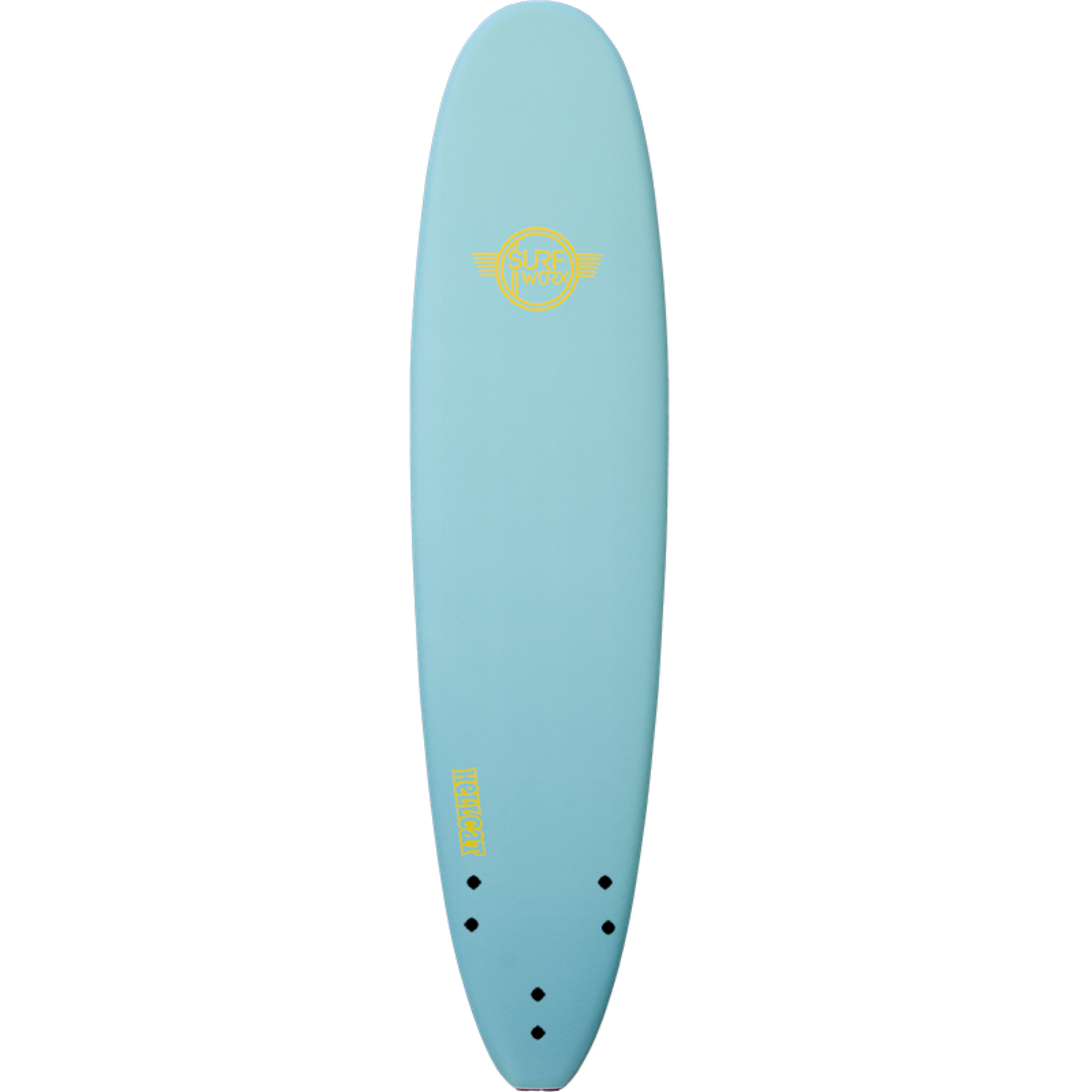 Alder 8ft Surfworx Hellcat Mini Mal Surfboard (Ice Mint)