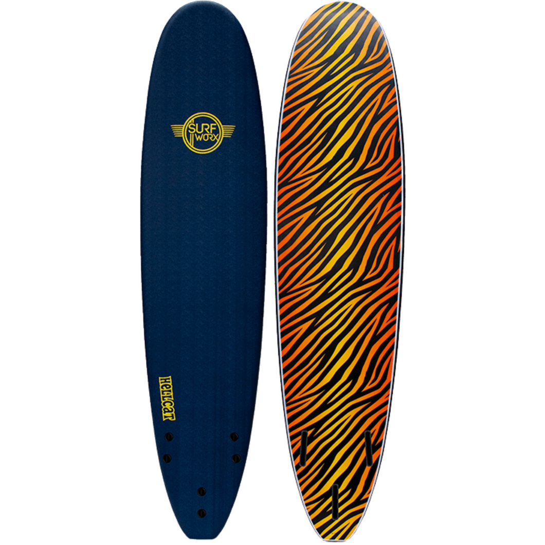 Alder 8ft Surfworx Hellcat Mini Mal Surfboard (Midnight Blue)(COLLECTION ONLY)