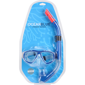 Alder Ocean Blue Avance Series Snorkel & Mask Combo (Adult)