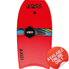 Load image into Gallery viewer, Alder Apex AX01 Bodyboard (45in)(Red/Yellow)
