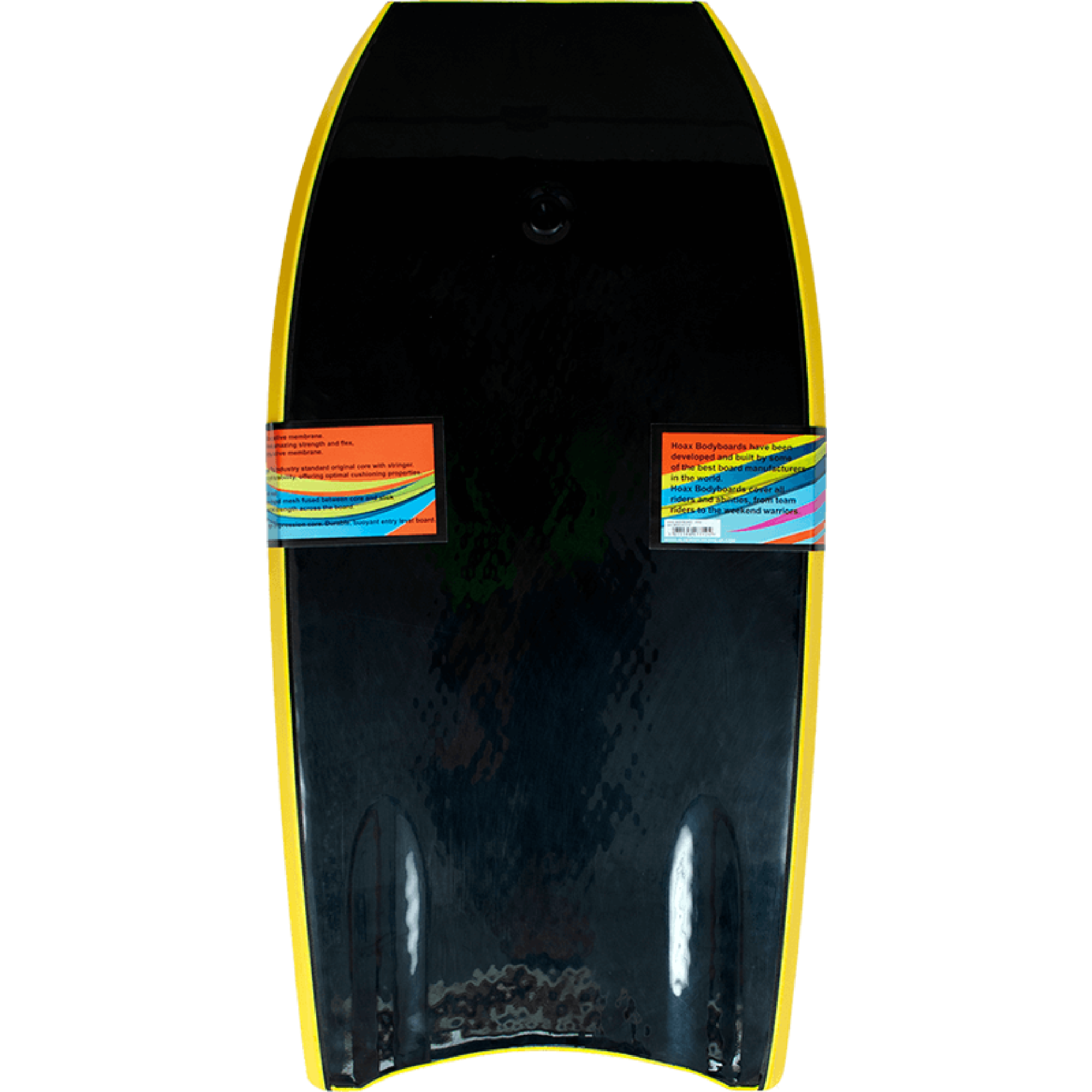 Alder Apex AX02 Bodyboard (45in)(Yellow/Black)