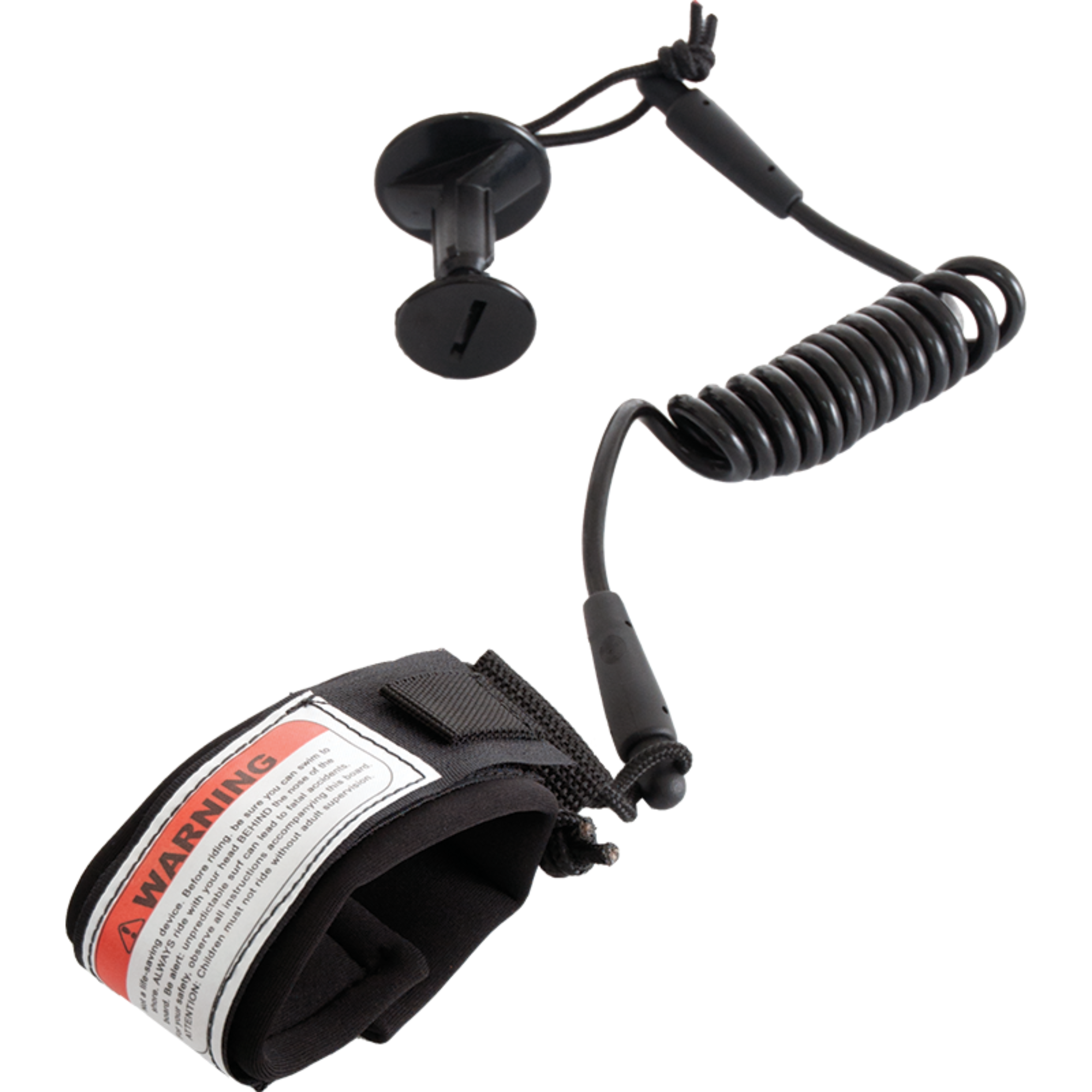 Alder Global Bodyboard Wrist Leash (Black)