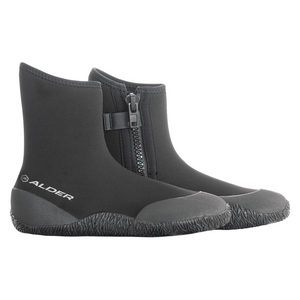 Alder Junior Zipped Neoprene Thermal Swim/Watersports Boots (Black)(5mm)(Sizes J11-UK5)