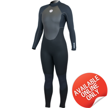 Load image into Gallery viewer, Alder Women&#39;s Stealth 5/4/3mm GBS Steamer Wetsuit (Black)
