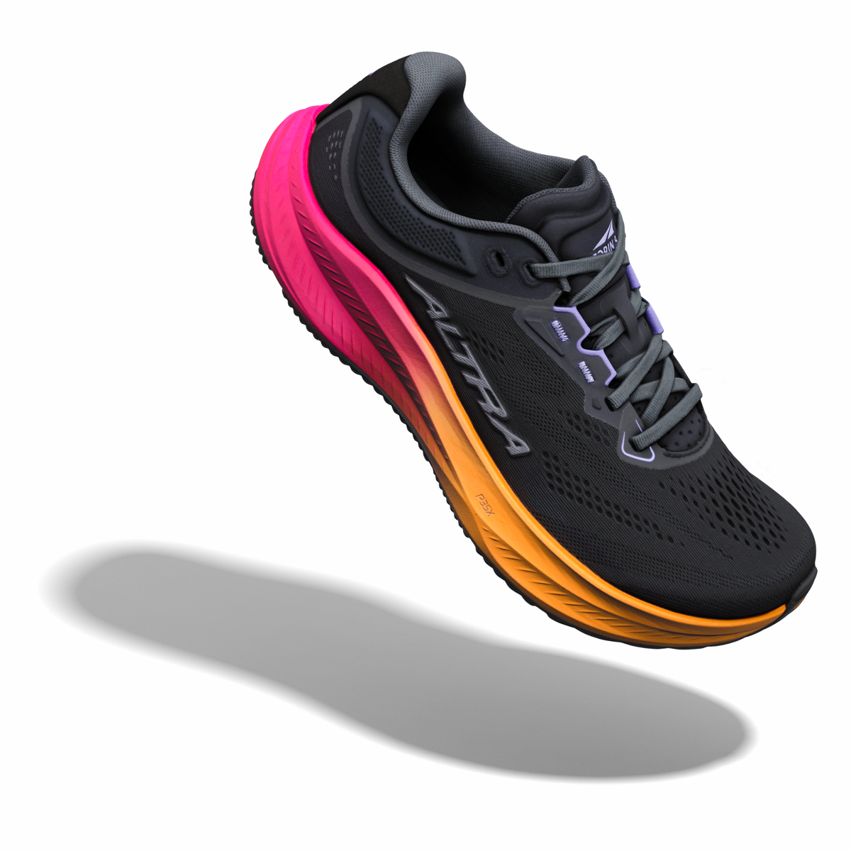 Altra Women's Torin 9 Running Shoes (Black/Pink Glow)