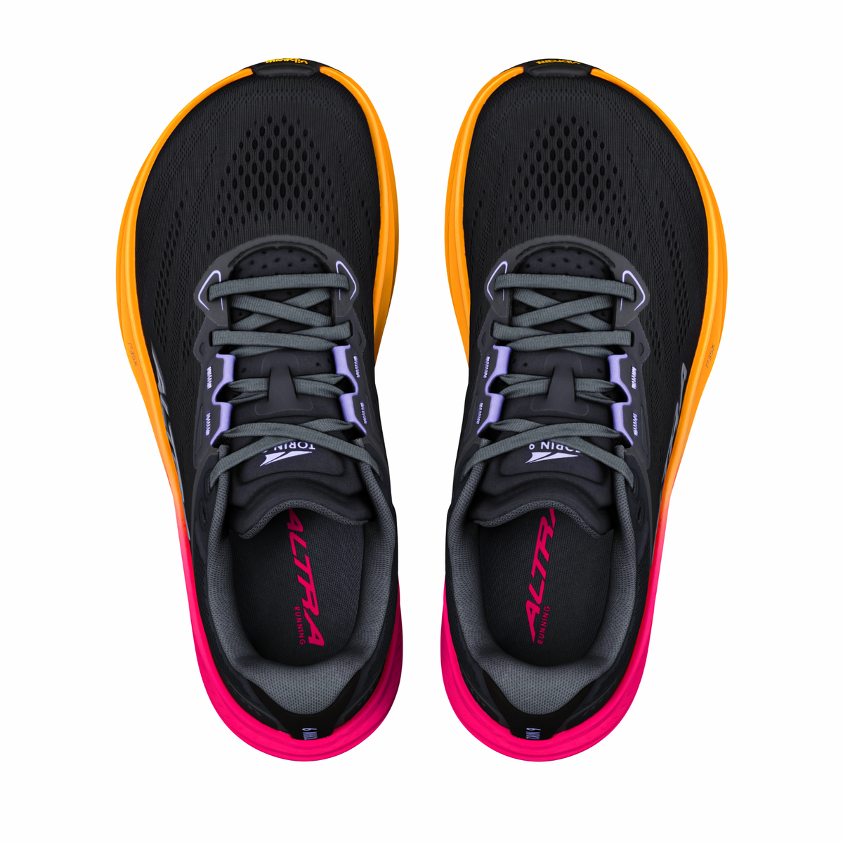 Altra Women's Torin 9 Running Shoes (Black/Pink Glow)
