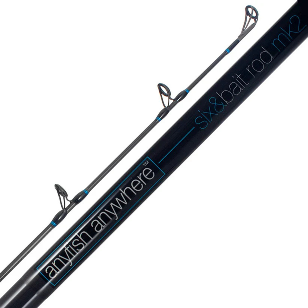 Beechcasting Rod Anyfish Anywhere 15ft/4.6m Six & Bait MK2 Beachcasting Rod (150-175g)(