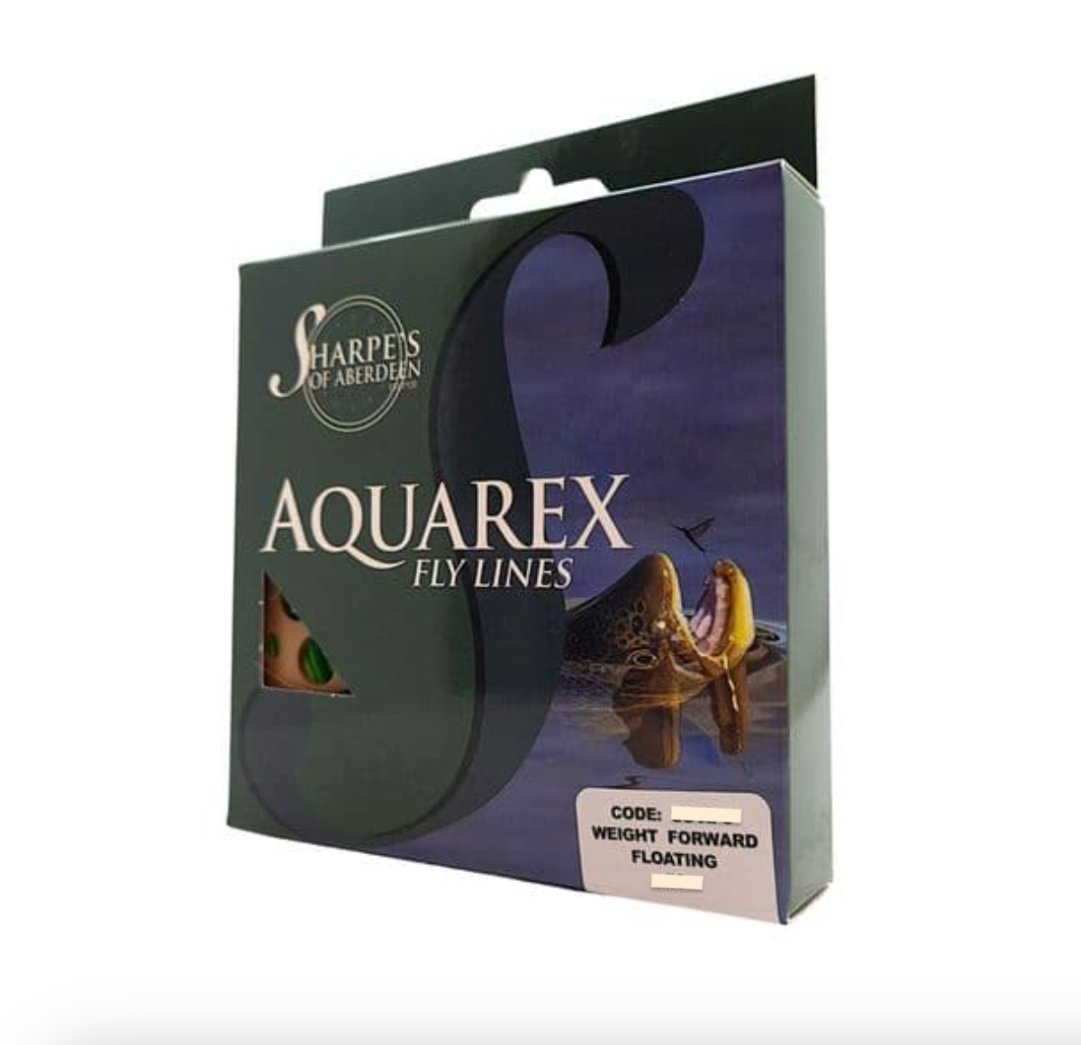 Sharpes of Aberdeen Aquarex Weight Forward Floating Fly Line (#8/100ft)(Green)