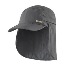 Load image into Gallery viewer, Trekmates Unisex Atacama Travel UP40+ Sun Hat (Ashe Grey)
