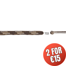 Load image into Gallery viewer, Barth Round Laces (5mm/150cm)(Light Brown)
