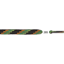 Load image into Gallery viewer, Barth Semicircular Laces (7mm/150cm)(Black/Neon)
